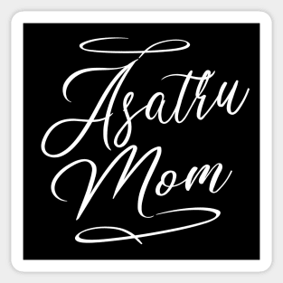 Asatru mom pagan shirt Sticker